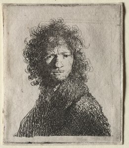 Zelfportret fronsend: buste