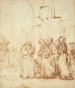 Simeon en Jezus in de tempel