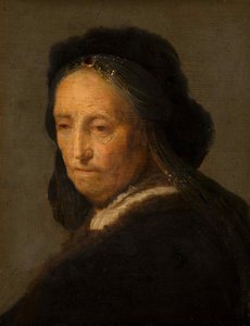Studie van een oude vrouw, ca. 1630-1634