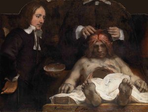 De Anatomische Les van Dr. Jan Deijman door Rembrandt van Rijn