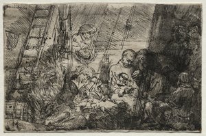 De besnijdenis in de stal