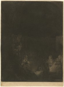 De graflegging door Rembrandt van Rijn