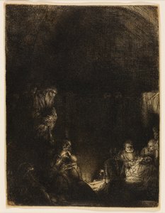 De graflegging door Rembrandt van Rijn
