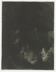 De Graflegging door Rembrandt van Rijn