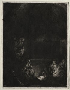 De Graflegging door Rembrandt van Rijn