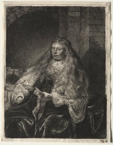 De Grote Joodse Bruid, 1634 door Rembrandt van Rijn
