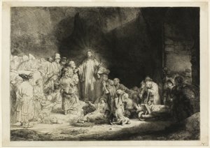 De Honderd Guldens Prent door Rembrandt van Rijn