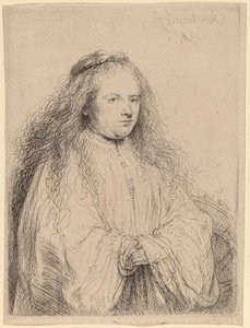 De kleine Joodse bruid Saskia als Sint-Catharina