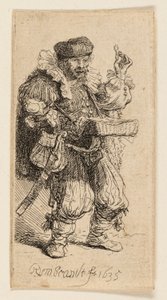 De kwakzalver door Rembrandt van Rijn