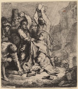 De steniging van Sint Stefanus