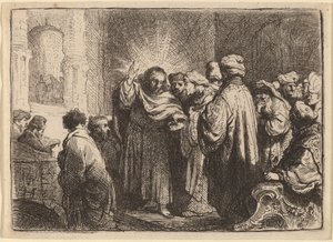 De Schattingpenning door Rembrandt van Rijn