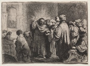 De Schatting door Rembrandt van Rijn