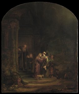De visitatie door Rembrandt van Rijn
