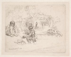 door Rembrandt van Rijn