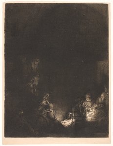 De begrafenis door Rembrandt van Rijn