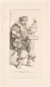 De kwakzalver door Rembrandt van Rijn