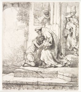 De terugkeer van de verloren zoon door Rembrandt van Rijn