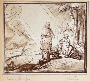 Transfiguratie van Christus (tekening)