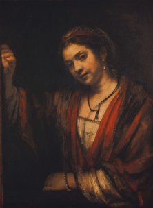 Portret van Hendrickje Stoffels