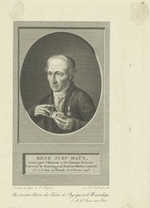 Portret van René-Just Haüy 1743-1822, 1804 door Remi Henri Joseph Delvaux