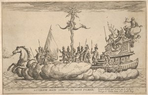Asterion, uit de serie Vaten van de Argonauten voor het huwelijksfeest van Cosimo, 1608 door Remigio Cantagallina