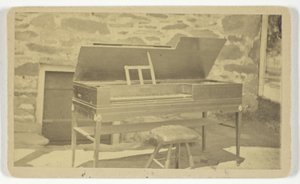 Piano op het hoofdkwartier van Washington (Newburgh, NY)