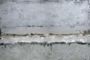 Rustige abstracte horizon door Renate Holzner