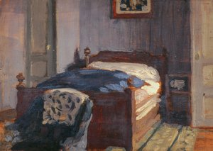 Mijn Bed in Suaucourt door René François Xavier Prinet