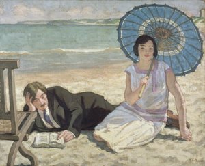 Vrouw met een Parasol, ca. 1925