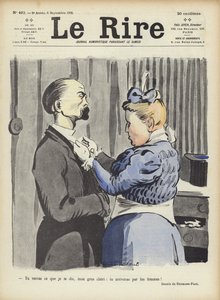 Illustratie voor Le Rire door Rene George Hermann Paul