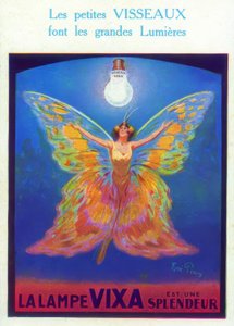 Visseaux-lampen door Rene Pean