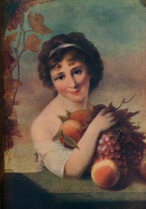Meisje met fruit
