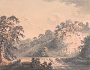 Knaresborough Castle, Yorkshire door Rev. William Gilpin