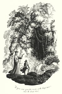 Hans Christian Andersen: De Tuin van het Paradijs door Rex (after) Whistler