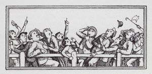 De luchtparade door Rex (after) Whistler