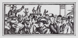 De Derby door Rex (after) Whistler