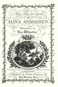 Titelpagina voor Sprookjes en Legenden van Hans Andersen door Rex (after) Whistler