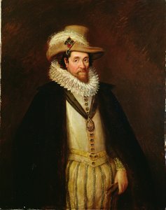 James I van Engeland en VI van Schotland (1566-1625), naar John de Critz II door Rhoda Sullivan