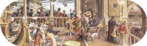 Een Florentijns Festival: Het Brengen van de Restjes naar de Dieren en de Tafel van de Armen