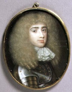 Portretminiatuur van Robert Porter, ca. 1660