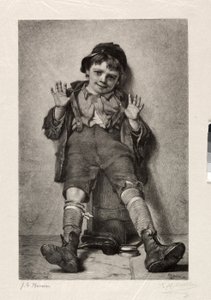 Ik ben volkomen gelukkig, 1886 door Richard Alexander Muller