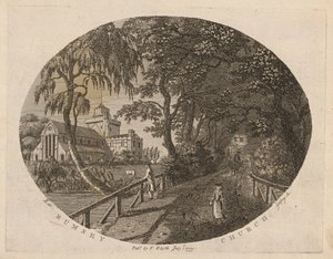 Rumsey Kerk door Richard Bernard Godfrey