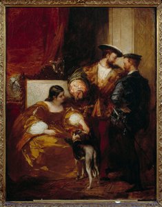 Francois I en de Hertogin van Etampes