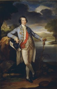 Portret van Prins Alexander Koerakin 1752-1818, ca. 1780 door Richard Brompton