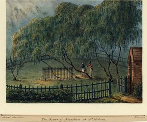 Napoleons graf op Sint-Helena door Richard Brunton Lieutenant Colonel