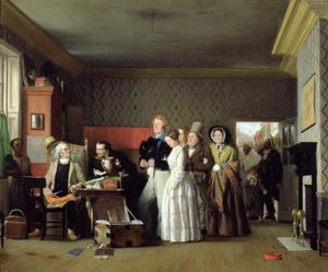 De bruiloft van de zeeman, 1852