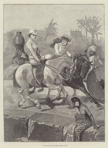 Anglo-Indisch leven, de ochtendrit