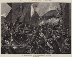Slagen van het Britse leger, Corunna, de 42e Hooglanders verdrijven de Fransen uit Elvina