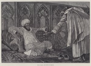 Mulai Hassan, de Sultan van Marokko