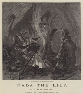 Nada de Lelie, door H Rider Haggard door Richard Caton Woodville junior